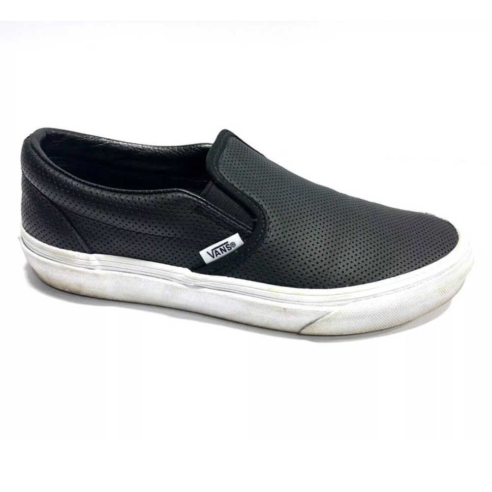 Vans Women's Black Slip-On Sneakers